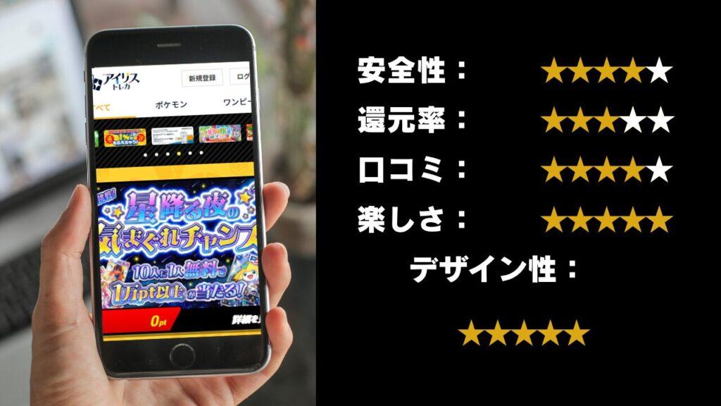 Irisオリパの評価
